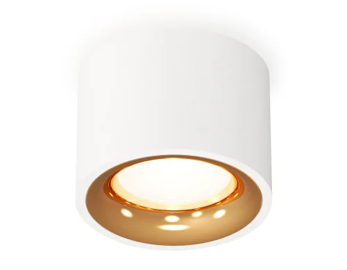 Светильник накладной Techno spot XS7510024 Ambrella light белый 1 лампа, основание белое в стиле современный хай-тек круглый