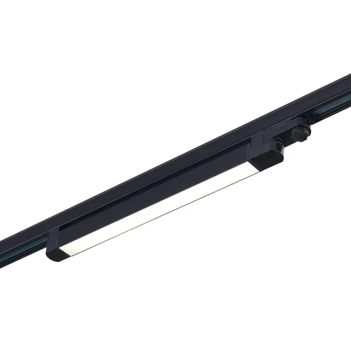 Трековый светильник трёхфазный LED ST663 ST663.446.10 ST-Luce чёрный для шинопроводов серии ST663 чёрный