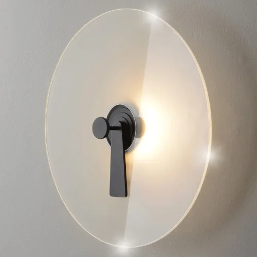 Бра ЛЕД CHIAROSCURO AP6W LED BLACK Crystal Lux белый на 1 лампу, основание чёрное в стиле современный Бра ЛЕД CHIAROSCURO AP6W LED BLACK Crystal Lux белый на 1 лампу, основание чёрное в стиле современный