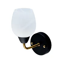 Бра Олимпия 638028201 MW-Light белый 1 лампа, основание чёрное в стиле классический 