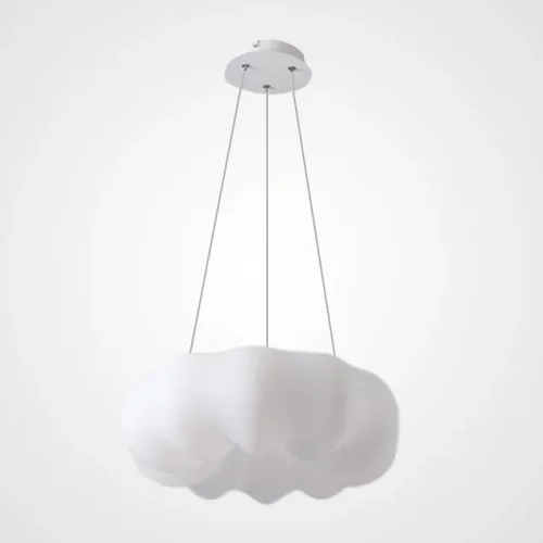 Люстра подвесная ODDLY E D45 219510-23 ImperiumLoft белая на 1 лампу, основание белое в стиле скандинавский минимализм современный Люстра подвесная ODDLY E D45 219510-23 ImperiumLoft белая на 1 лампу, основание белое в стиле скандинавский минимализм современный