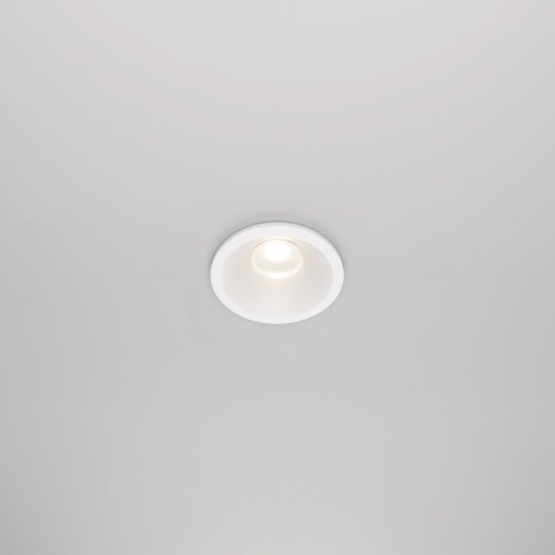 Светильник точечный LED Zoom DL034-01-06W3K-D-W Maytoni белый 1 лампа, основание белое в стиле современный  фото 4