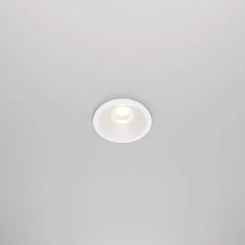 Светильник точечный LED Zoom DL034-01-06W3K-W Maytoni белый на 1 лампу, основание белое в стиле современный фото 9