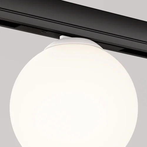 Трековый светильник Luna 4000К 3Вт 200° Magnetic track system Levity TR185-1-3W4K-B Maytoni белый для шинопроводов серии Magnetic track system Levity чёрный фото 4