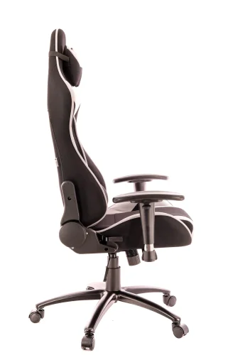 Геймерское кресло Lotus S4 Ткань Серый EP-lotus s4 fabric black/grey Everprof, серый/ткань, ножки//, размеры - 1280*1360***700* фото 2