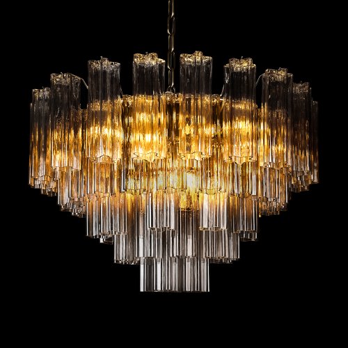 Люстра подвесная Мурано / Murano 10580/800 Ash LOFT IT чёрная дымчатая на 18 ламп, основание бронзовое в стиле современный арт-деко фото 4 Люстра подвесная Мурано / Murano 10580/800 Ash LOFT IT чёрная дымчатая на 18 ламп, основание бронзовое в стиле современный арт-деко фото 4