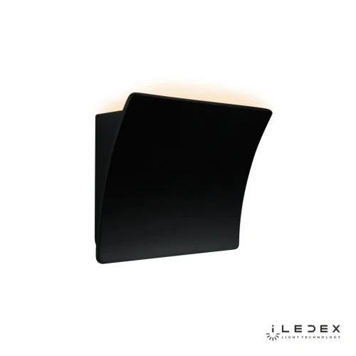 Бра LED Alyot ZD8082L-6W BK iLedex чёрный на 1 лампа, основание чёрное в стиле современный хай-тек  фото 3