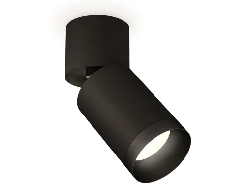 Светильник накладной Techno Spot XM XM6313041 Ambrella light чёрный 1 лампа, основание чёрное в стиле хай-тек модерн круглый