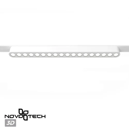 Трековый светильник для низковольтного шинопровода Smal 359245 Novotech белый для шинопроводов серии Smal фото 5