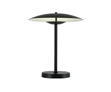 Настольная лампа LED Синди 08467-35T,19 Kink Light чёрная на 1 лампу, основание чёрное металл в стиле лофт современный 