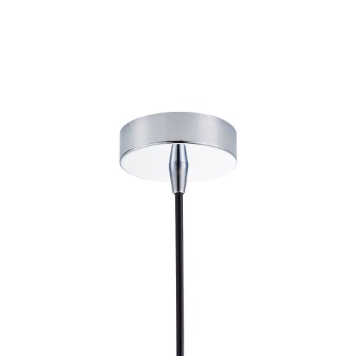 Светильник подвесной Corruga 2186-1P Favourite серый прозрачный 1 лампа, основание хром в стиле современный  фото 5