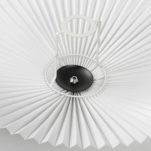 Торшер Escambia LSP-0663 Lussole  белый 1 лампа, основание чёрное в стиле современный
 фото 4