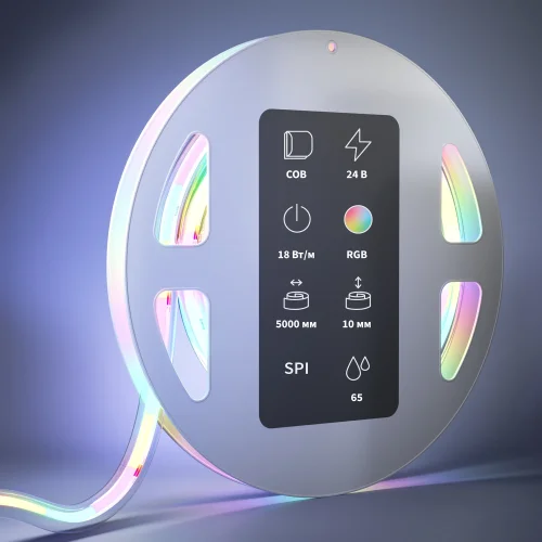 Светодиодная лента 24В COB 18Вт/м RGB 5м IP 65 201251 Maytoni цвет LED K, световой поток Lm фото 2