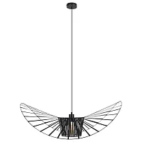 Светильник подвесной Chapeau 10246/600 LOFT IT чёрный 1 лампа, основание чёрное в стиле  шляпа