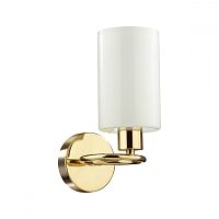 Бра Avery 4559/1W Lumion белый 1 лампа, основание золотое в стиле современный 