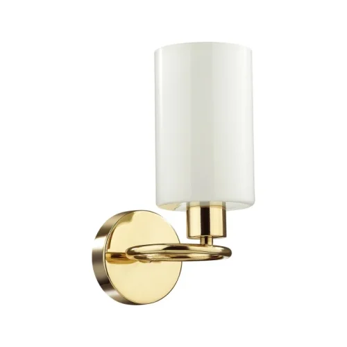 Бра Avery 4559/1W Lumion белый на 1 лампа, основание золотое в стиле современный 