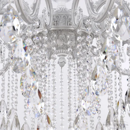 Люстра подвесная AL79101/12/300 B WMN Bohemia Ivele Crystal без плафона на 12 ламп, основание серое белое в стиле классический sp фото 2