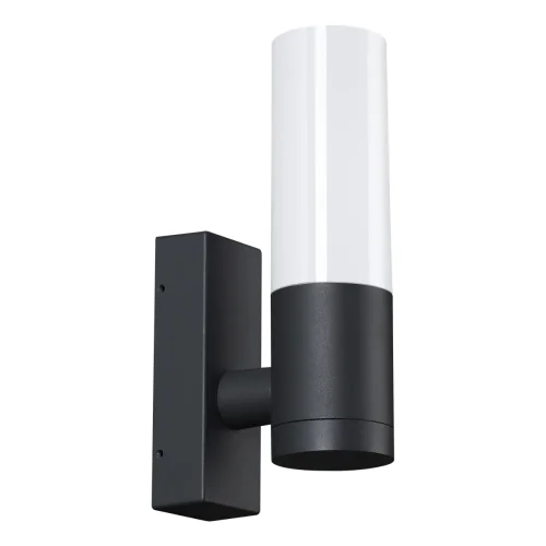 Настенный светильник Mobi 370960 Novotech уличный IP54 чёрный 1 лампа, плафон белый в стиле современный E27 фото 2
