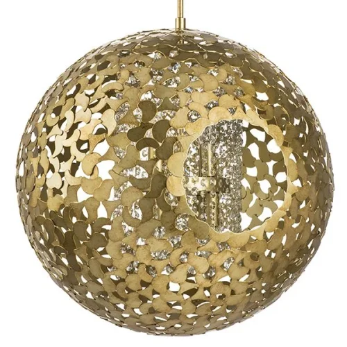 Светильник подвесной Verona 727081 Lightstar золотой 8 ламп, основание золотое в стиле арт-деко  фото 3