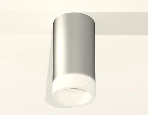 Светильник накладной Techno Spot XS XS6324041 Ambrella light серебряный 1 лампа, основание белое в стиле хай-тек современный круглый фото 4