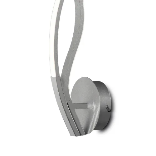 Бра LED CORINTO 6107 Mantra хром на 1 лампа, основание серебряное хром в стиле современный  фото 2