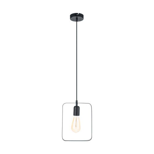 Светильник подвесной Bedington 49776 Eglo без плафона 1 лампа, основание чёрное в стиле модерн лофт 