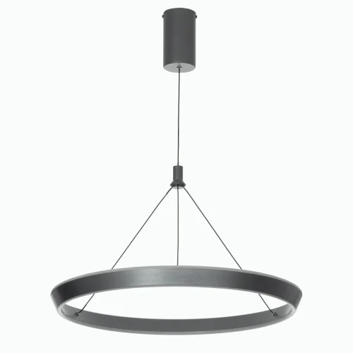 Светильник подвесной LED Tavi CL717012 Citilux серый 1 лампа, основание серое в стиле современный хай-тек  фото 3