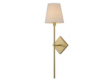 Бра 3551/A brass Newport бежевый 1 лампа, основание латунь в стиле американский современный классический 