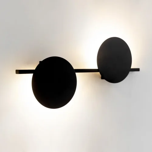 Бра LED Eris 7299 Mantra чёрный на 1 лампа, основание чёрное в стиле хай-тек современный  фото 2