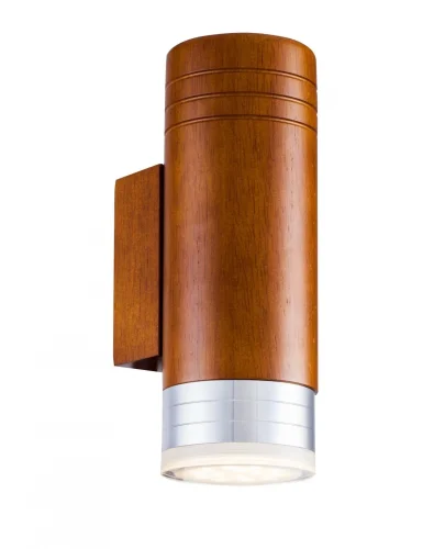 Бра LED Natura W074.1 Led venge Lucia Tucci коричневый на 1 лампа, основание коричневое в стиле кантри 