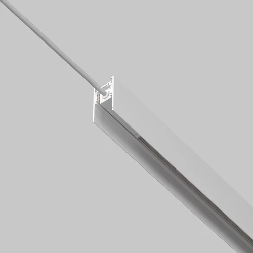 Ввод питания белый Magnetic track system Exility TRA034B-42W-1 Maytoni белый в стиле для светильников серии Magnetic track system Exility exility тонкая магнитная фото 2