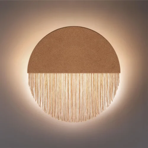 Бра LED Cork 7073/8WL Odeon Light бежевый на 1 лампу, основание бежевое в стиле современный кантри отражённый свет фото 5 Бра LED Cork 7073/8WL Odeon Light бежевый на 1 лампу, основание бежевое в стиле современный кантри отражённый свет фото 5