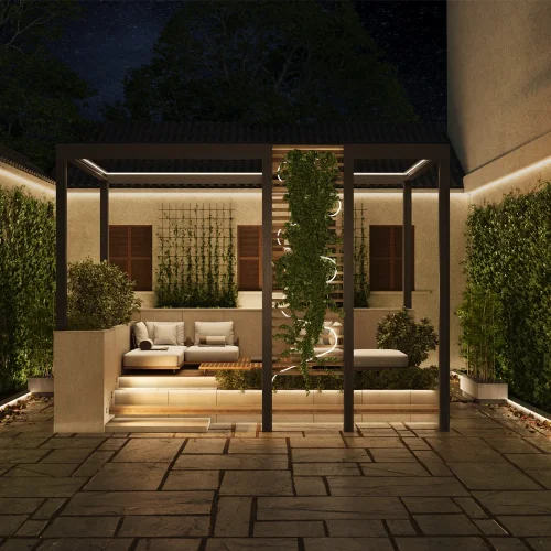 Гибкий неон 25x13 220В 8Вт/м 2700K IP65 50м 201229 Maytoni цвет LED тёплый белый 2700K, световой поток 200Lm фото 2