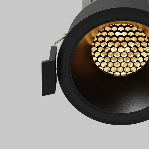 Светильник точечный LED Dip DL123-10W-2.7K-B Maytoni чёрный на 1 лампу, основание чёрное в стиле современный круглый фото 12