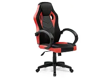 Компьютерное кресло Kard black / red 15247 Woodville, чёрный красный/искусственная кожа, ножки/пластик/чёрный, размеры - *1210***620*690