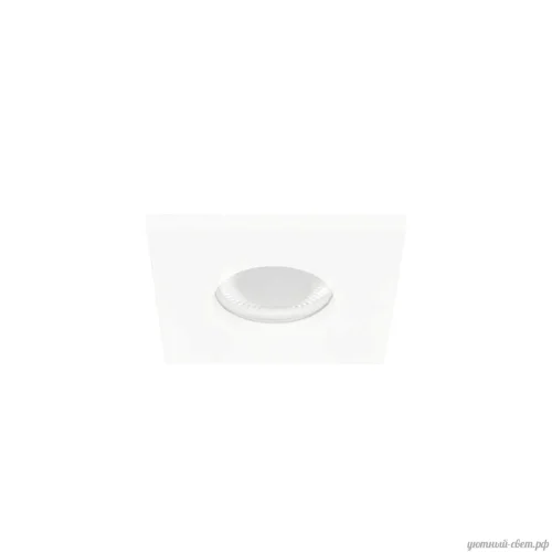 Светильник точечный Chip 10338/A White LOFT IT белый 1 лампа, основание белое в стиле современный хай-тек квадратный