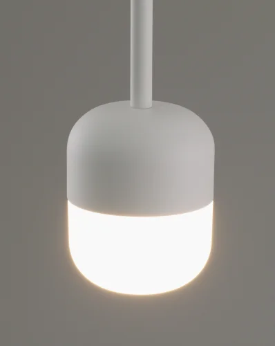 Светильник подвесной LED Drop V10861-PL Moderli белый 1 лампа, основание белое в стиле современный  фото 4