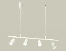 Светильник подвесной XB9001150 Ambrella light белый 4 лампы, основание белое в стиле хай-тек современный 