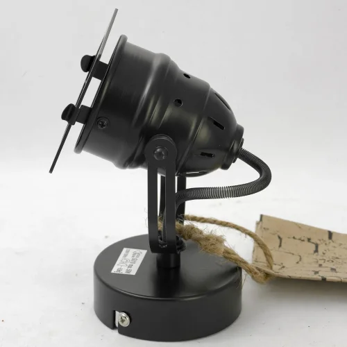 Спот с 1 лампой лофт Denver GRLSP-9118 Lussole чёрный GU10 в стиле лофт  фото 4