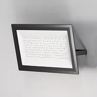 Прожектор LED Flood FL001-L150B6K Maytoni уличный IP чёрный на 1 лампу, плафон прозрачный в стиле хай-тек современный LED