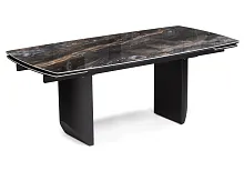 Керамический стол Маре 200(260)х100х77 neodom titanium lawa nero / черный 588045 Woodville столешница чёрная из керамика