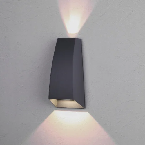 Настенный светильник LED Jackson 6542 Mantra уличный IP54 чёрный 1 лампа, плафон чёрный в стиле модерн LED фото 2