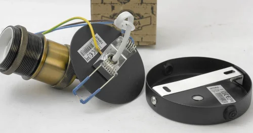 Бра лофт LSP-9320 Lussole без плафона на 1 лампа, основание бронзовое в стиле лофт  фото 5