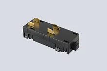 Соединитель питания линейный для шинопровода 220V CLT 0.205 03 BL Crystal Lux чёрный в стиле современный для светильников серии Спейс 220 (Space 220) space 220