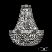 Бра 19111B/H1/35IV Ni Bohemia Ivele Crystal прозрачный 4 лампы, основание никель в стиле классика sp