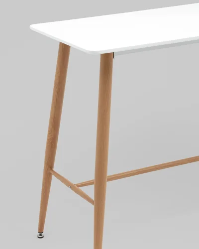 Стол барный Eames NEW DSW 120*60*106 белый УТ000039066 Stool Group столешница белая из мдф фото 4