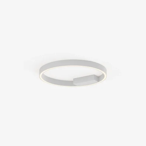 Светильник потолочный LED Rim MOD058CL-L25WK Maytoni белый на 1 лампу, основание белое в стиле современный минимализм кольца фото 4