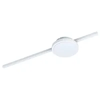 Светильник потолочный LED Sarginto 99606 Eglo белый на 1 лампу, основание белое в стиле современный 