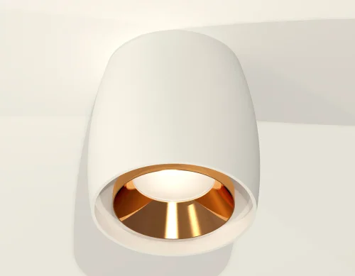 Светильник накладной Techno spot XS1141004 Ambrella light белый 1 лампа, основание белое в стиле хай-тек современный круглый фото 2