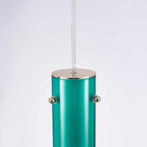 Светильник подвесной Alba 4101-1P Favourite прозрачный 1 лампа, основание белое в стиле современный шар фото 6